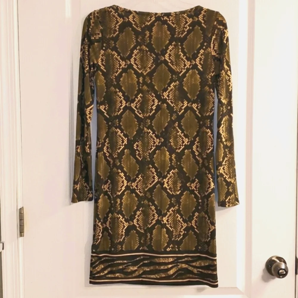 MICHAEL Michael Kors Snake Print Dress XS  NWOT - Picture 5 of 11